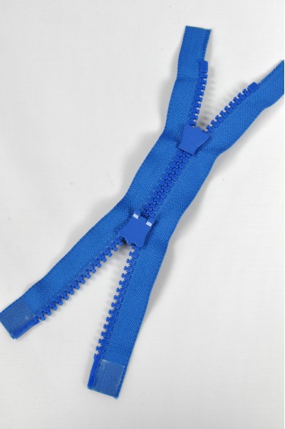 ZIP004 4號拉鏈 樹脂膠牙成衣拉鏈款式  雙頭拉鏈 上下拉開尾拉鏈  不設單獨拉鍊訂購 細節-1